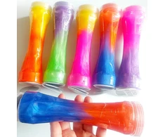 SENSORY MASĖ vaikams SLIME LAB 2 COLORS XXL dėžutėje įvairių spalvų