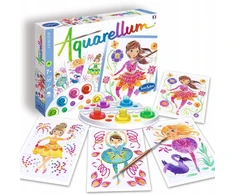 Sentosphere Aquarellum Balerinos 4 paveikslai tapybai ir dažams