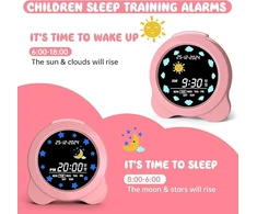 Senxingyan BUDZIK ZEGAR LED DLA DZIECI ALARM DRZEMKA Naktinė lempa LED TRENER SNU