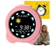 Senxingyan BUDZIK ZEGAR LED DLA DZIECI ALARM DRZEMKA Naktinė lempa LED TRENER SNU