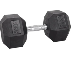 Šešiakampis hantelis inSPORTline Hexsteel 30kg