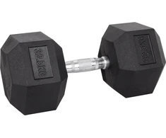 Šešiakampis hantelis inSPORTline Hexsteel 32.5kg