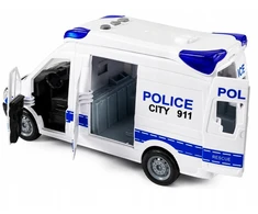 Sferazabawek POLICIJOS POLICIJOS AUTOMOBILIS Auto POLICIJOS automobilis ŠVIESOS GARSAI VARO GUMINIUS RATAI