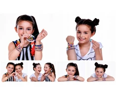 Sferazabawek Rinkinys karoliukų apyrankėms kurti - Bead Box, 2 užsegimo ratukai