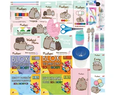 Shan Pastelinė + Pusheen XXL School Layette