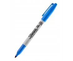 Sharpie Fine permanentinis markeris, mėlynas, atsparus vandeniui