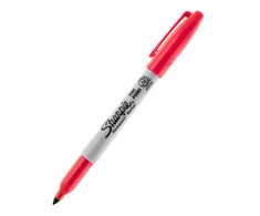 Sharpie Fine permanentinis markeris, raudonas, plonas galiukas