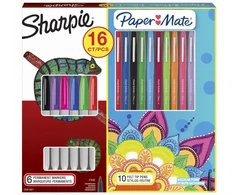 Sharpie ir Paper Mate Flair markeriu rinkinys, 16 vnt.
