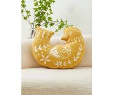 SHEIN Geltona POSZEWKA NA PODUSZKĘ DWV S07__40X50