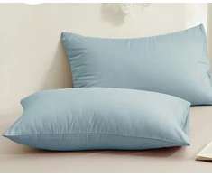 SHEIN mėlyna POSZEWKA NA PODUSZKĘ 2-PACK SW7 S07__50X75CM