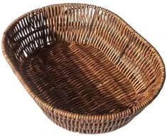 SHEIN RUDAS OVALUS KREPŠĖLIS 23,5X31CM