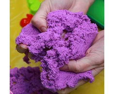 Shopek KINETIC SAND RINKINYS 3kg smėlio dėžės dovanų formelės magiškai spalvingos