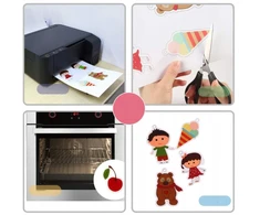 SHRINK TRANSPARENT HEAT SHRINK FILM 12 vnt.