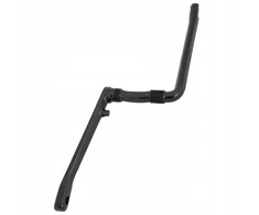Shun Vientisas BMX dviračių švaistiklis 175mm, juodas