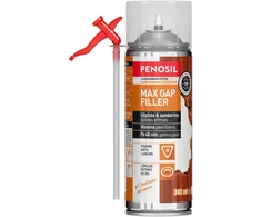 Šiaudelinės sandarinimo putos PENOSIL MAX GAP FILLER, šviesiai geltonos sp., 310 ml