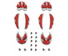 Sidi SRS Carbon Ground pado apsauga, raudona ir sidabrinė