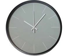 Besk Sieninis laikrodis 30cm Metalinis