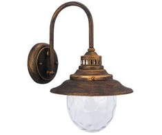 Sieninis lauko šviestuvas Barcelona IP43 Rabalux 60W E27 D21.5cm rudas