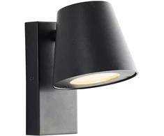 Sieninis lauko šviestuvas Bari IP44 Brilliant AG 1xGU10 max10W juodas