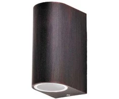 Sieninis lauko šviestuvas Chile IP44 Rabalux 2x35W GU10 rudas