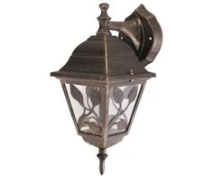 Sieninis lauko šviestuvas HAGA IP44 Rabalux 100W E27 rudas