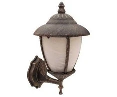 Sieninis lauko šviestuvas Madrid IP43 Rabalux 60W E27 rudas/baltas