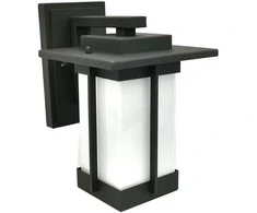 Sieninis lauko šviestuvas Modern3 60W E27 23.5x18x27cm pilkas