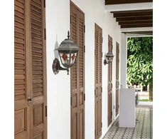 Sieninis lauko šviestuvas Monaco IP43 Rabalux 1xE27 max60W