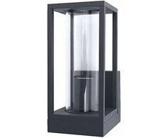 Sieninis lauko šviestuvas ENDURA CLASSIC FRAME, E27, tamsiai pilkas, IP44