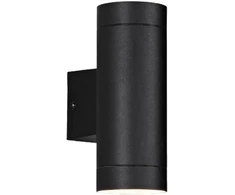Sieninis lauko šviestuvas SPECTOR LIGHT, IP44, 2 x GU10, max 28 W, 220-240 V, juodos sp.