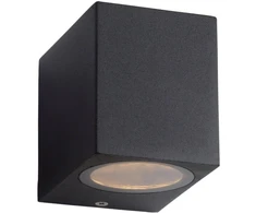 Sieninis lauko šviestuvas SPECTOR LIGHT, IP44, 1 x GU10, max 35 W, 220-240 V, juodos sp.