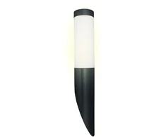Sieninis lauko šviestuvas SPECTOR LIGHT, IP44, E27, max 40 W, 110-230 V, juodos sp.