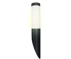 Sieninis lauko šviestuvas SPECTOR LIGHT, IP44, E27, max 40 W, 110-230 V, juodos sp.