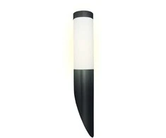 Sieninis lauko šviestuvas SPECTOR LIGHT, IP44, E27, max 40 W, 110-230 V, juodos sp.