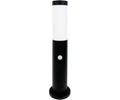 Sieninis lauko šviestuvas SPECTOR LIGHT, IP44, E27, max 40 W, 110-230 V, juodos sp.