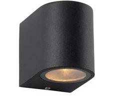 Sieninis lauko šviestuvas SPECTOR LIGHT, IP44, 1 x GU10, max 35 W, 220-240 V, juodos sp.