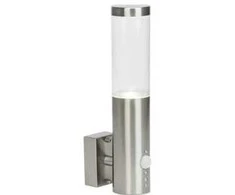Sieninis lauko šviestuvas su jud.jutik.IP44 Bergen Brilliant 4W GU10 H29.2cm chromo spalvos