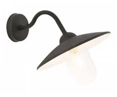 Sieninis lauko šviestuvas Vigo IP44 Rabalux 60W E27 D30cm juodas