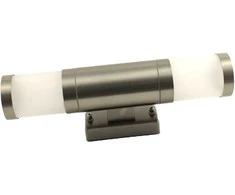 Sieninis lauko šviestuvas YoYo IP44 2x35W GU10 H30.5cm chromo spalvos