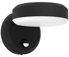 Sieninis LED lauko šviestuvas EGLO FORNACI, IP44, 9 W, 850 lm, 3000K, su judesio davikliu