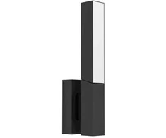 Sieninis LED Lauko šviestuvas EGLO UGENTO IP44 2x4,5W 3000K 2x460lm juodos sp 6,7x9,5x32cm