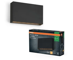 7W LED sieninis lauko šviestuvas ENDURA STYLE, tamsiai pilkas, 3000K, IP65