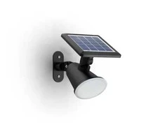 Sieninis LED lauko šviestuvas PHILIPS JIVIX, įkraunamas saulės energija, 1,4W 2700K 150lm
