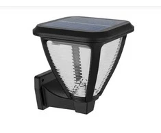 Sieninis LED lauko šviestuvas PHILIPS VAPORA, įkraunamas saulės energija, 1,5W 2700K 200lm