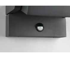 Sieninis LED lauko šviestuvas TRIO KANSAS 10W 3000K 1000lm 10x20x15cm su judesio davikliu