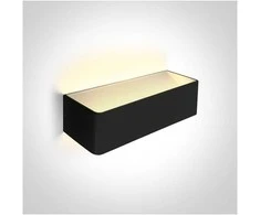 12W LED sieninis šviestuvas, juodas, 3000K, 67466C/B/W