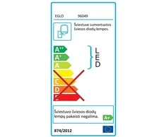 Sieninis šviestuvas Sieninis LED šviestuvas EGLO ONO 2, 2 x 2,5 W
