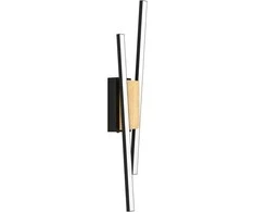 Sieninis šviestuvas Sieninis LED šviestuvas EGLO PANAGRIA, 2x6,3W, 3000K, 1500lm, juodos sp. 8,80x10,50x56,2