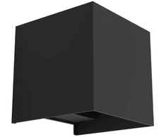 Sieninis šviestuvas Sieninis LED šviestuvas EGLO VALMONTONE, 2 x 3 W, 400 lm, 3000K, juodos sp, 10x10x10cm
