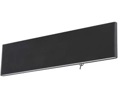 Sieninis šviestuvas Sieninis LED šviestuvas GLOBO Siegfried, 12W, 3000K, 380lm, juodos sp., 29,5 x 8 cm